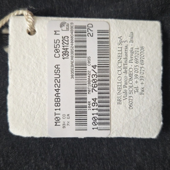 Brunello Cucinelli Dark Grey Tank - Picture 6 of 9